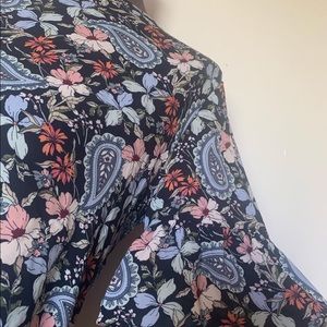 Remise floral print blouse